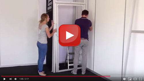Guarda il video tutorial sul nostro miostand lo stand modulare per fiere